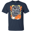 Coffee T-Shirt I Fall For Pumpkins Bonfires S'mores And Coffee Shirts CustomCat