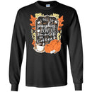 Coffee T-Shirt I Fall For Pumpkins Bonfires S'mores And Coffee Shirts CustomCat