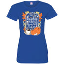 Coffee T-Shirt I Fall For Pumpkins Bonfires S'mores And Coffee Shirts CustomCat
