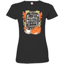 Coffee T-Shirt I Fall For Pumpkins Bonfires S'mores And Coffee Shirts CustomCat