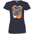 Coffee T-Shirt I Fall For Pumpkins Bonfires S'mores And Coffee Shirts CustomCat