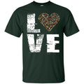 Coffee T-Shirt I Love Coffee Tees, Coffee Heart Gift Caffeine Shirts CustomCat