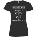 Coffee T-Shirt I'm A Simple Woman I Like Coffee And Maybe 3 People Funny Shirts CustomCat