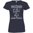 Coffee T-Shirt I'm A Simple Woman I Like Coffee And Maybe 3 People Funny Shirts CustomCat