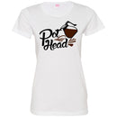 Coffee T-Shirt Pot Head Funny Coffee Lover Beautiful Coffee T Shirt CustomCat