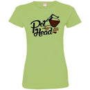 Coffee T-Shirt Pot Head Funny Coffee Lover Beautiful Coffee T Shirt CustomCat