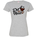 Coffee T-Shirt Pot Head Funny Coffee Lover Beautiful Coffee T Shirt CustomCat