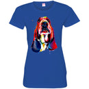 Colorful Basset Hounds Watercolor Print Art Funny Gift Lover Dog Tee Shirt CustomCat