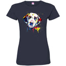 Colorful Dachshund Wienerdog Watercolor Print Art Funny Gift Lover Dog Tee Shirt CustomCat