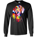 Colorful Dachshund Wienerdog Watercolor Print Art Funny Gift Lover Dog Tee Shirts CustomCat