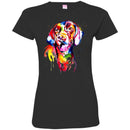 Colorful Dachshund Wienerdog Watercolor Print Art Funny Gift Lover Dog Tee Shirts CustomCat