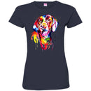 Colorful Dachshund Wienerdog Watercolor Print Art Funny Gift Lover Dog Tee Shirts CustomCat