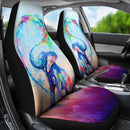 Colorful Elephant For Car Seat Cover (Set of 2) interestprint