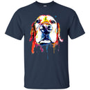 Colorful Golden Retriever Watercolor Print Art Funny Gift Lover Dog Tee Shirt CustomCat