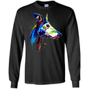 Colorful Greyhound Watercolor Print Art Funny Gift Lover Dog Tee Shirts CustomCat