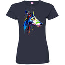 Colorful Greyhound Watercolor Print Art Funny Gift Lover Dog Tee Shirts CustomCat
