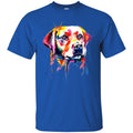 Colorful Labrador Watercolor Print Art Funny Gift Lover Dog Tee Shirt CustomCat