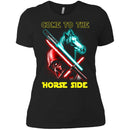 Come To The Horse Side T-shirt & Hoodie CustomCat