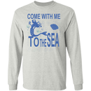 Come With Me To The Sea Mermaid T-shirt CustomCat