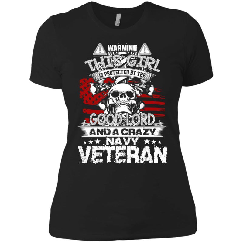 Crazy Navy Veterans T-shirts & Hoodie for Veteran's Day CustomCat