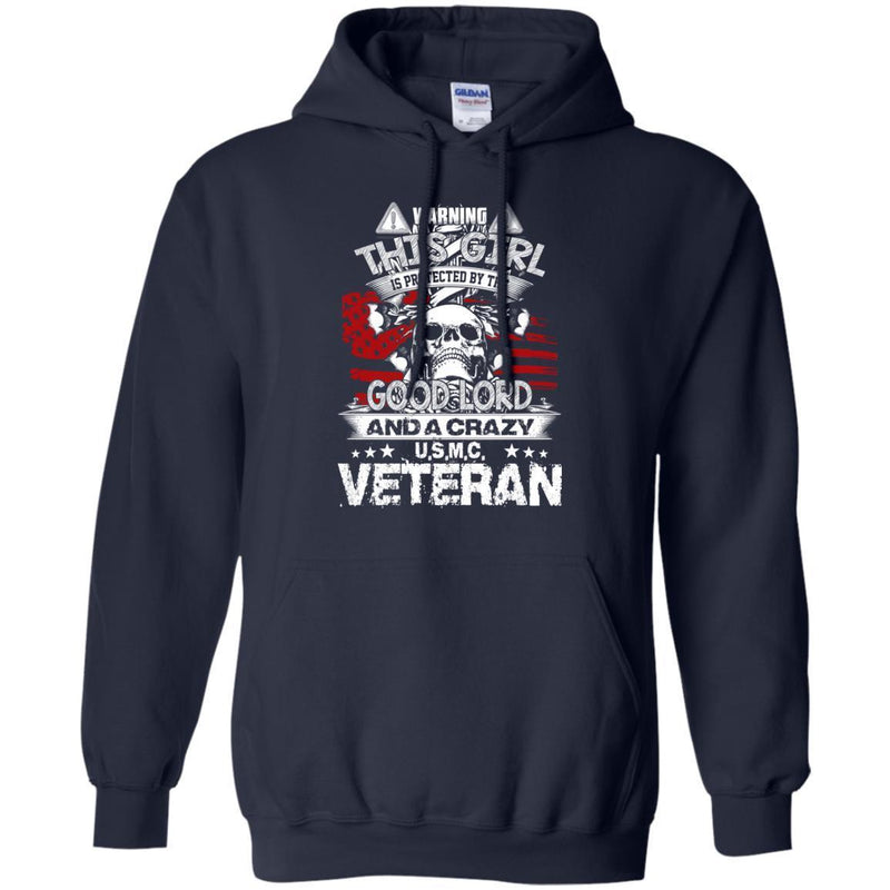 Crazy USMC Veterans T-shirts & Hoodie for Veteran's Day CustomCat
