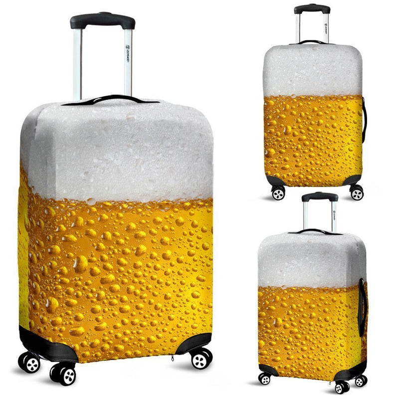 Creative Design Of Beer Luggage Cover interestprint