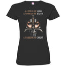 Crusader T-Shirt Crad A Child Of God A Woman Of Faith A Warrior Of Christ New Tee Shirt CustomCat