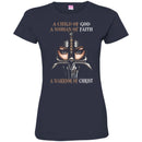 Crusader T-Shirt Crad A Child Of God A Woman Of Faith A Warrior Of Christ New Tee Shirt CustomCat