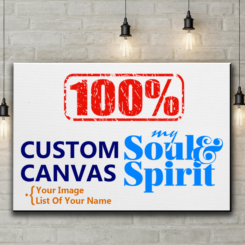 Custom Commissioned Multi-Names Premium Canvas Family - CANLA75 - CustomCat