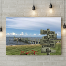 Custom Commissioned Multi-Names Premium Canvas Family - CANLA75 - CustomCat
