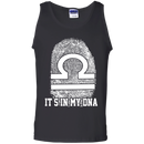 CustomCat 100% Cotton Tank Top / Black / Small Libra Tshirt & Hoodie