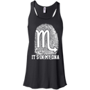 CustomCat Bella+Canvas Juniors Flowy Racerback Tank / Black / X-Small Scorpio Tshirt & Hoodie