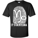 CustomCat Custom Ultra Cotton T-Shirt / Black / Small Capricorn Tshirt & Hoodie