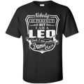 CustomCat Custom Ultra Cotton T-Shirt / Black / Small Leo Tshirt & Hoodie