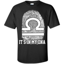 CustomCat Custom Ultra Cotton T-Shirt / Black / Small Libra Tshirt & Hoodie