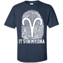 CustomCat Custom Ultra Cotton T-Shirt / Navy / Small Aries Tshirt & Hoodie