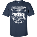 CustomCat Custom Ultra Cotton T-Shirt / Navy / Small Capricorn Tshirt & Hoodie
