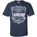 CustomCat Custom Ultra Cotton T-Shirt / Navy / Small Capricorn Tshirt & Hoodie