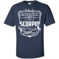 CustomCat Custom Ultra Cotton T-Shirt / Navy / Small Scorpio Tshirt & Hoodie