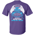 CustomCat Custom Ultra Cotton T-Shirt / Purple / Small My Grandma - My Hero - My Guardian Angel Tshirt