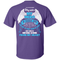 CustomCat Custom Ultra Cotton T-Shirt / Purple / Small My Sister - My Hero - My Guardian Angel Tshirt