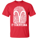 CustomCat Custom Ultra Cotton T-Shirt / Red / Small Aries Tshirt & Hoodie