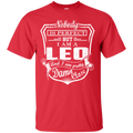 CustomCat Custom Ultra Cotton T-Shirt / Red / Small Leo Tshirt & Hoodie