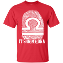 CustomCat Custom Ultra Cotton T-Shirt / Red / Small Libra Tshirt & Hoodie