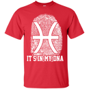 CustomCat Custom Ultra Cotton T-Shirt / Red / Small Pisces Tshirt & Hoodie