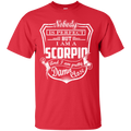 CustomCat Custom Ultra Cotton T-Shirt / Red / Small Scorpio Tshirt & Hoodie