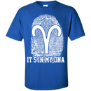 CustomCat Custom Ultra Cotton T-Shirt / Royal / Small Aries Tshirt & Hoodie