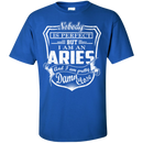 CustomCat Custom Ultra Cotton T-Shirt / Royal / Small Aries Tshirt & Hoodie