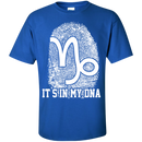 CustomCat Custom Ultra Cotton T-Shirt / Royal / Small Capricorn Tshirt & Hoodie