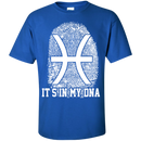 CustomCat Custom Ultra Cotton T-Shirt / Royal / Small Pisces Tshirt & Hoodie